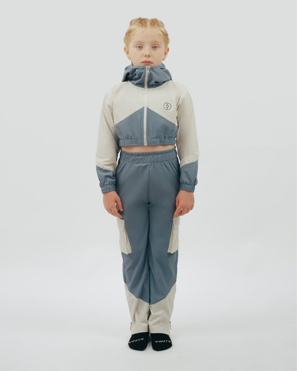 YOUTS Girls Tech Tracksuit in Blueberry
