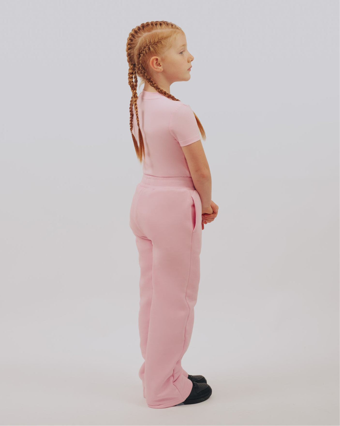 YOUTS Girls Tuck Tee Bodysuit in Pink