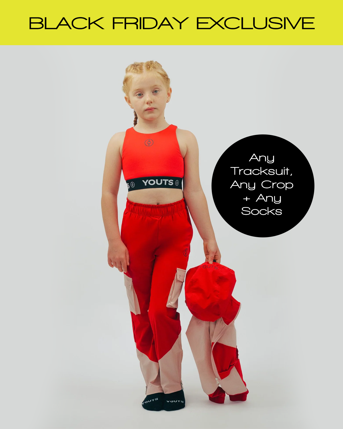 Girls Tech Tracksuit Bundle