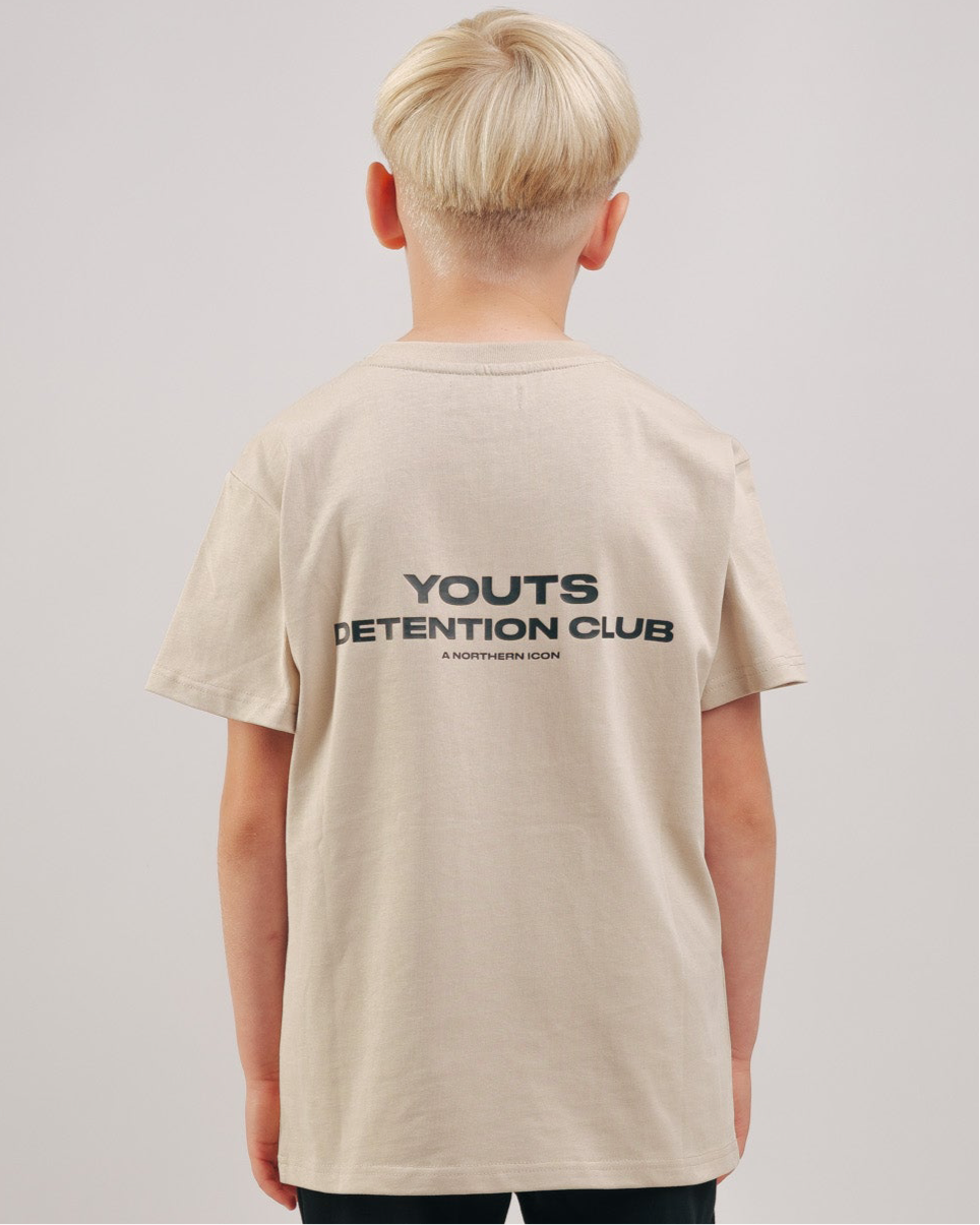 YOUTS Detention T-Shirt in Stone