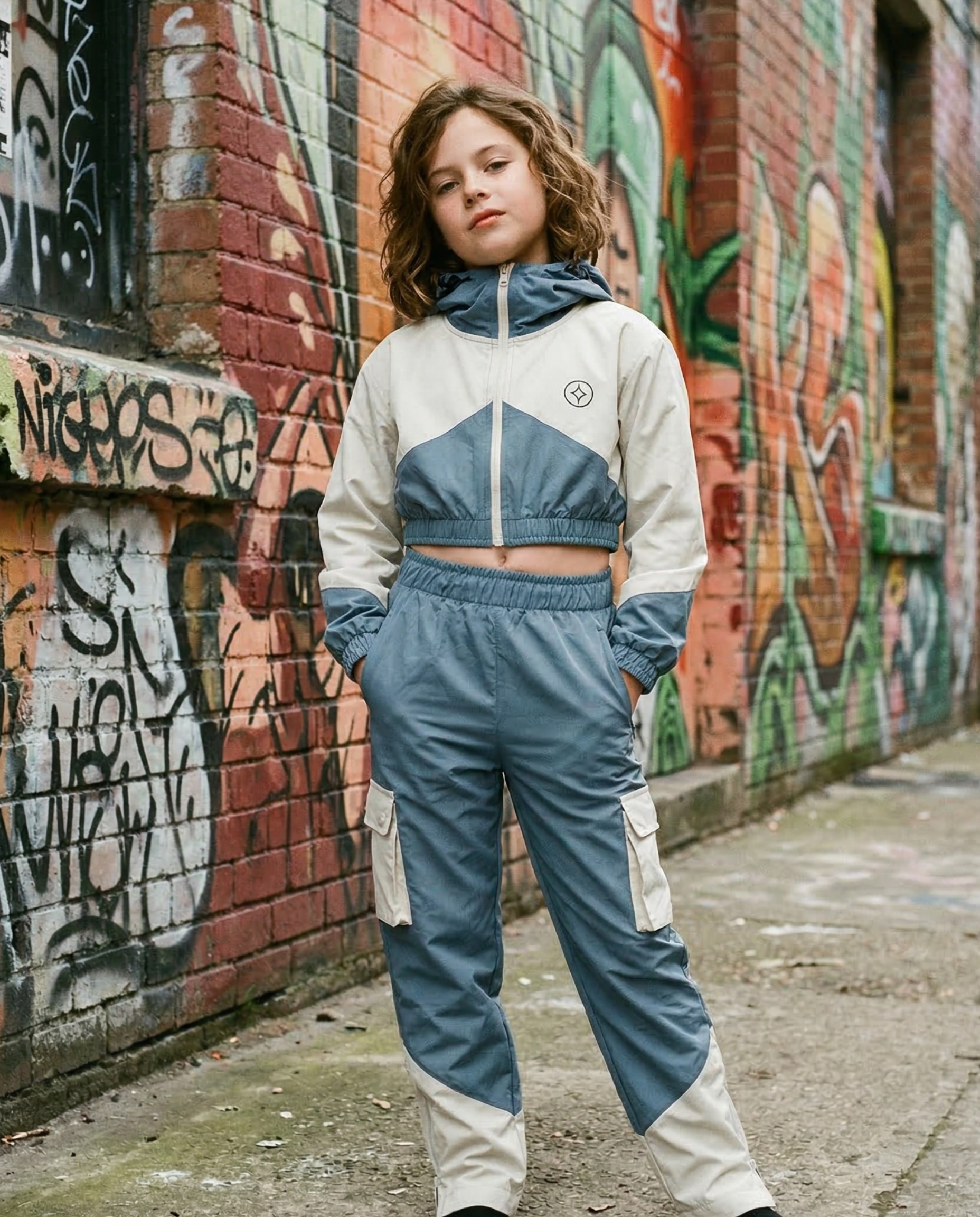 YOUTS Tech Tracksuit in Blueberry