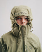 YOUTS Boys Tech Tracksuit in Forest Green