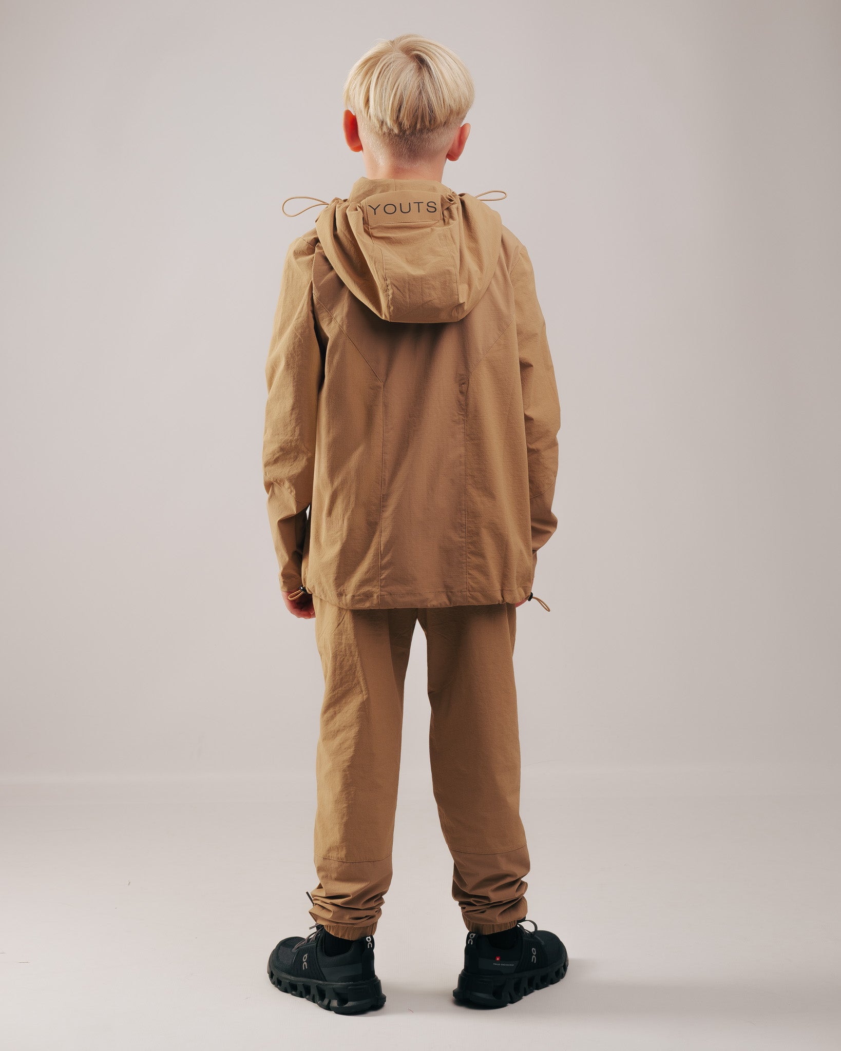 YOUTS Cuffed Joggers in Tan
