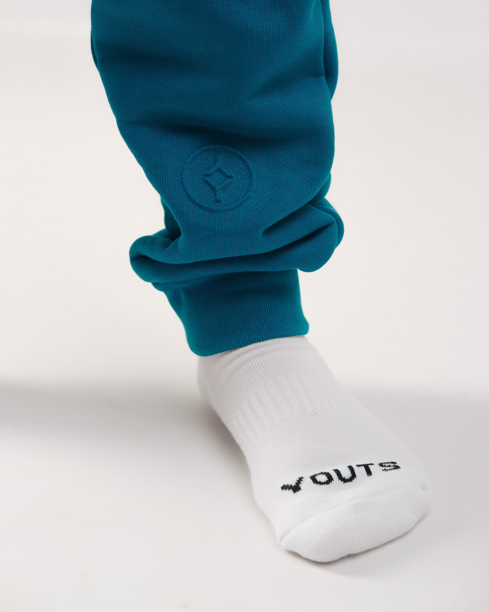 YOUTS Cuffed Joggers in Blue