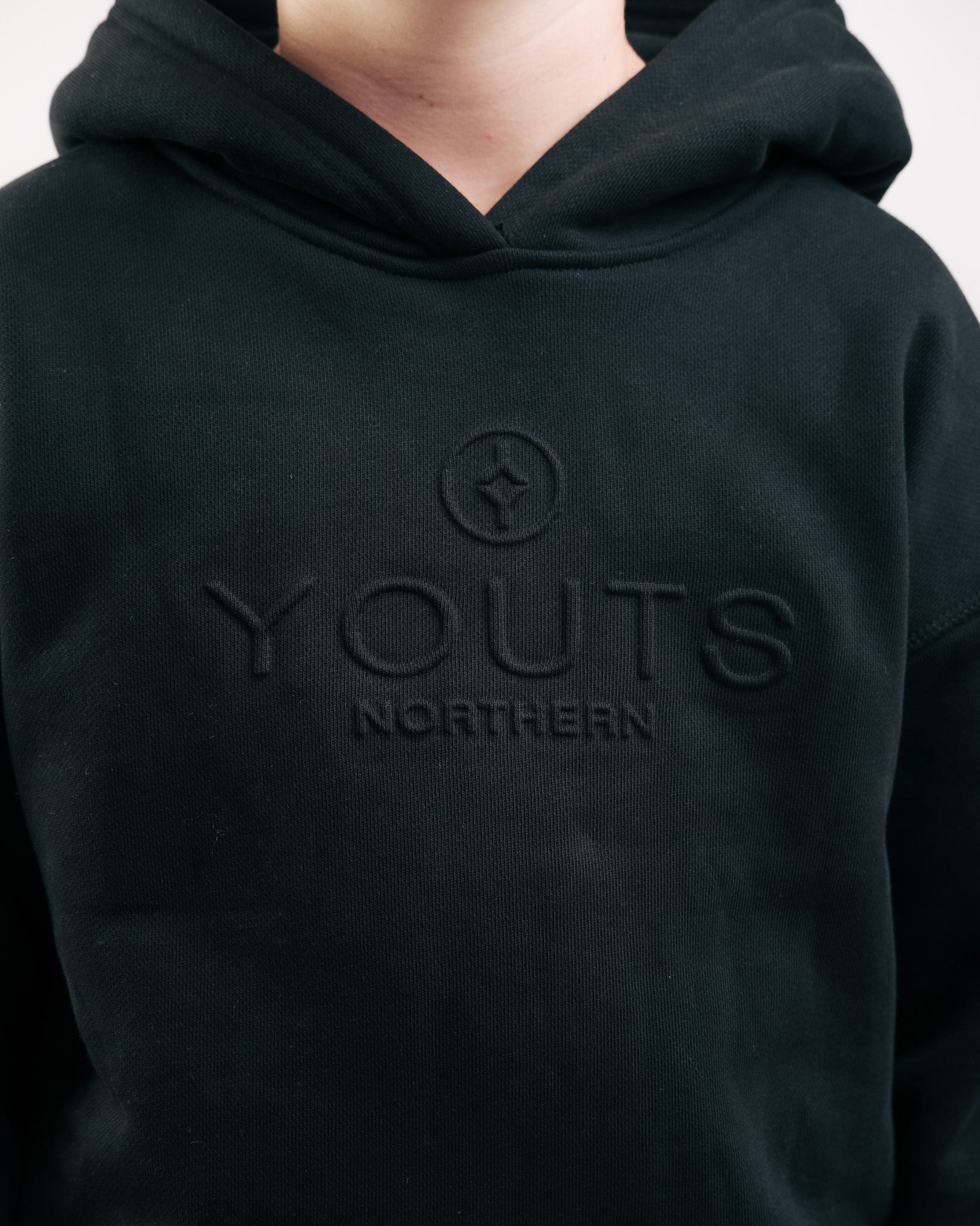 YOUTS  Premium Hoodie in Black