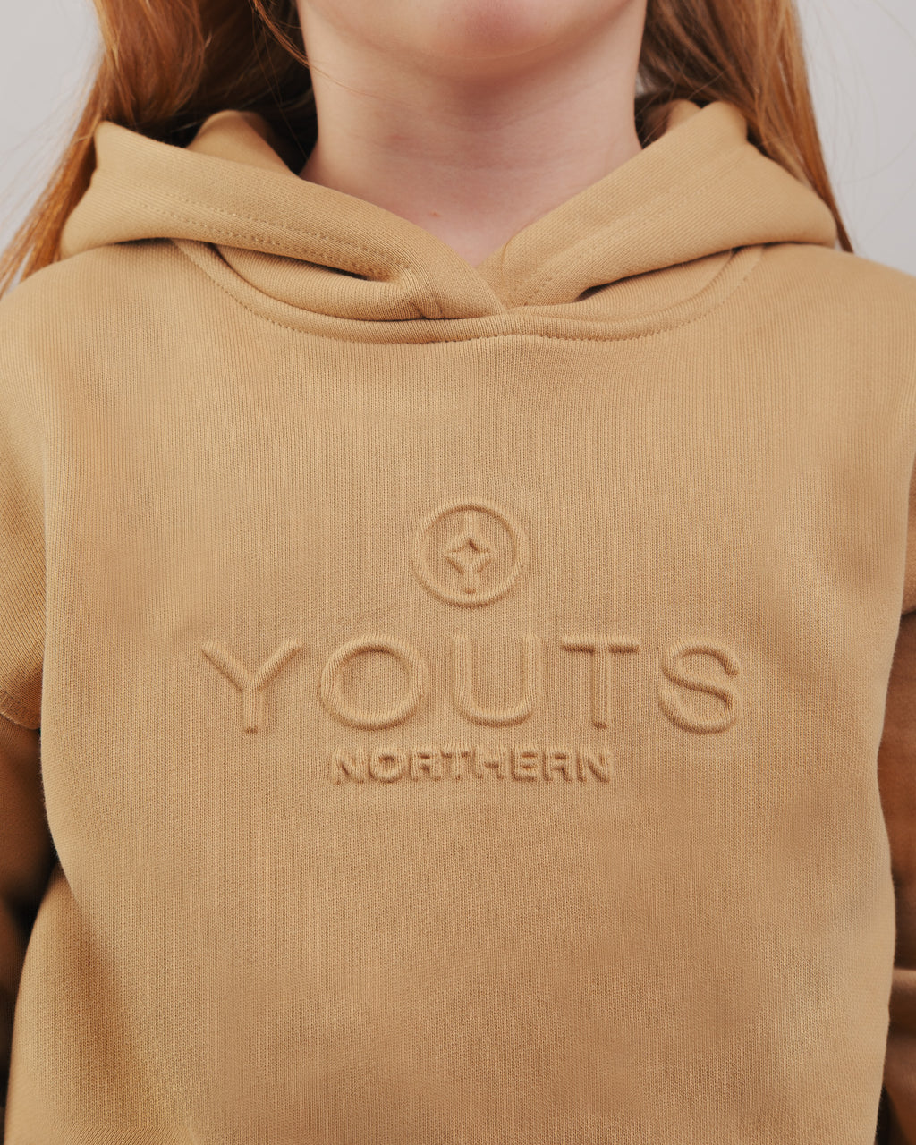 YOUTS Premium Hoodie in Tan