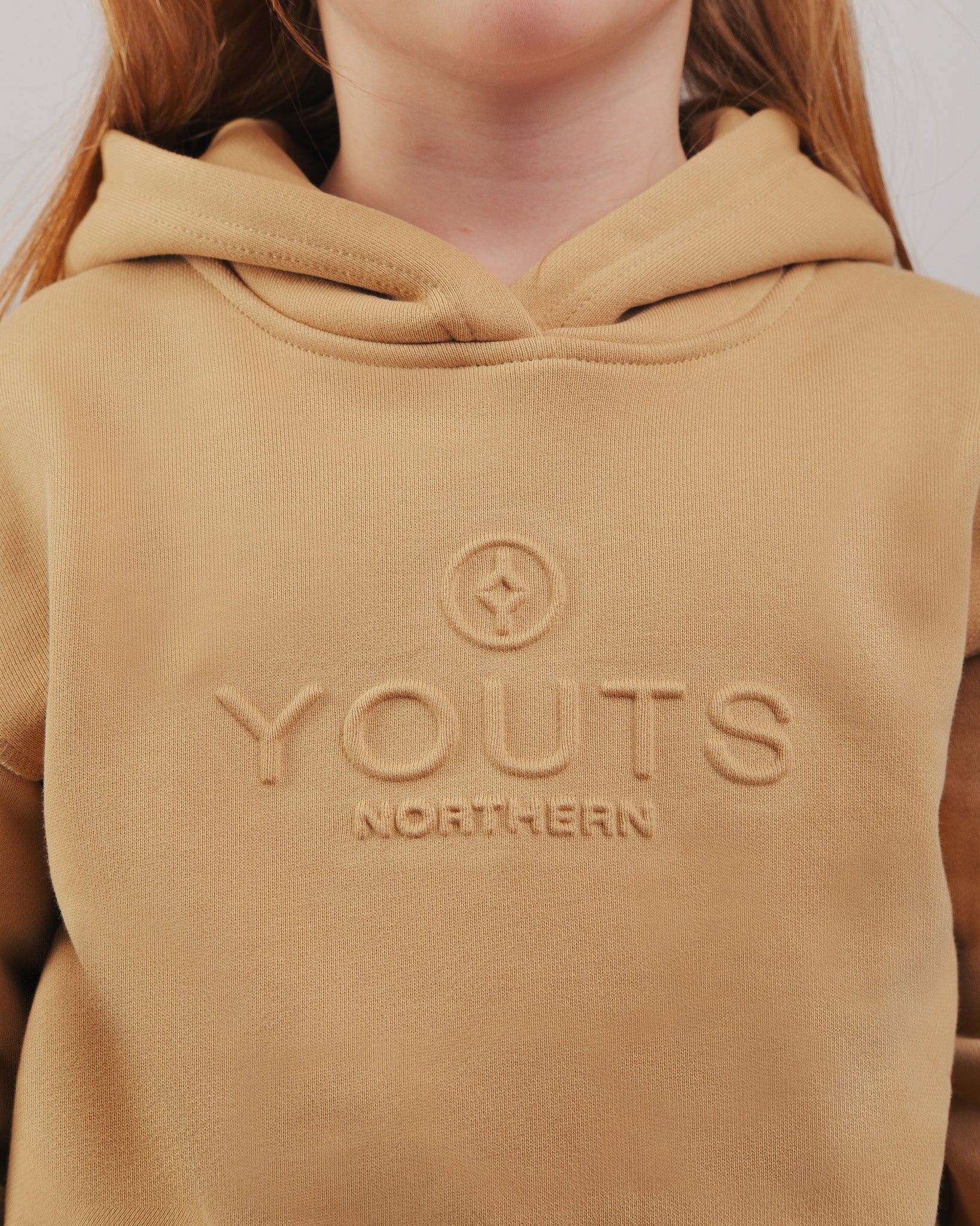 YOUTS Premium Hoodie in Tan