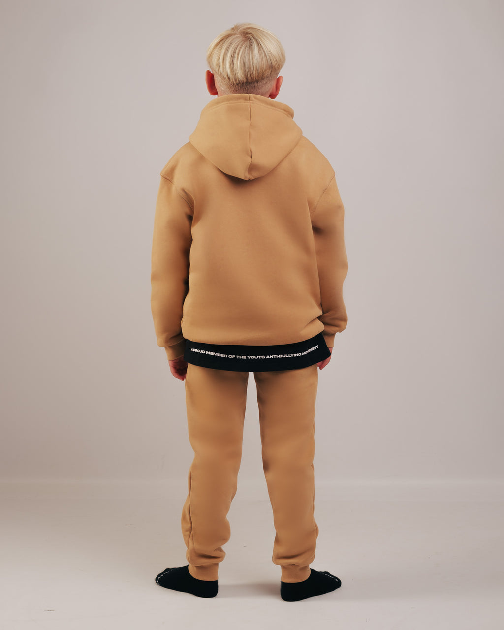 YOUTS Cuffed Joggers in Tan