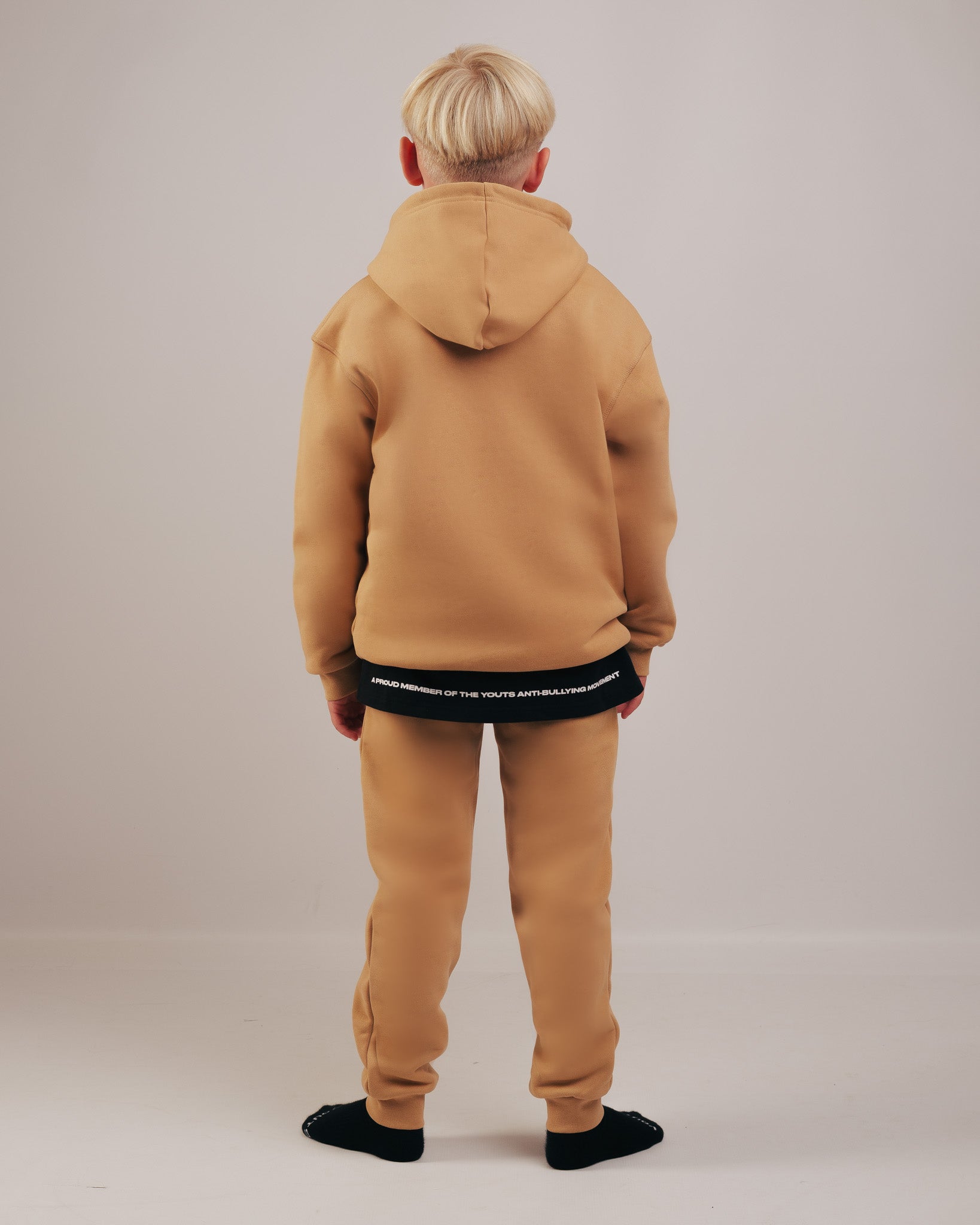 YOUTS Cuffed Joggers in Tan