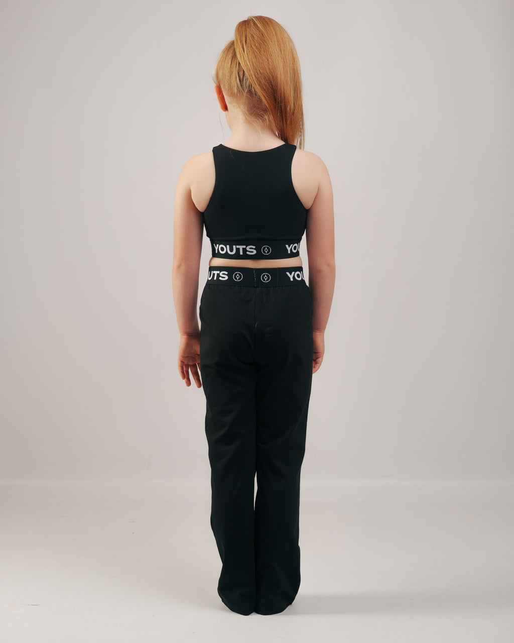 YOUTS Girls Lounge Set in Black