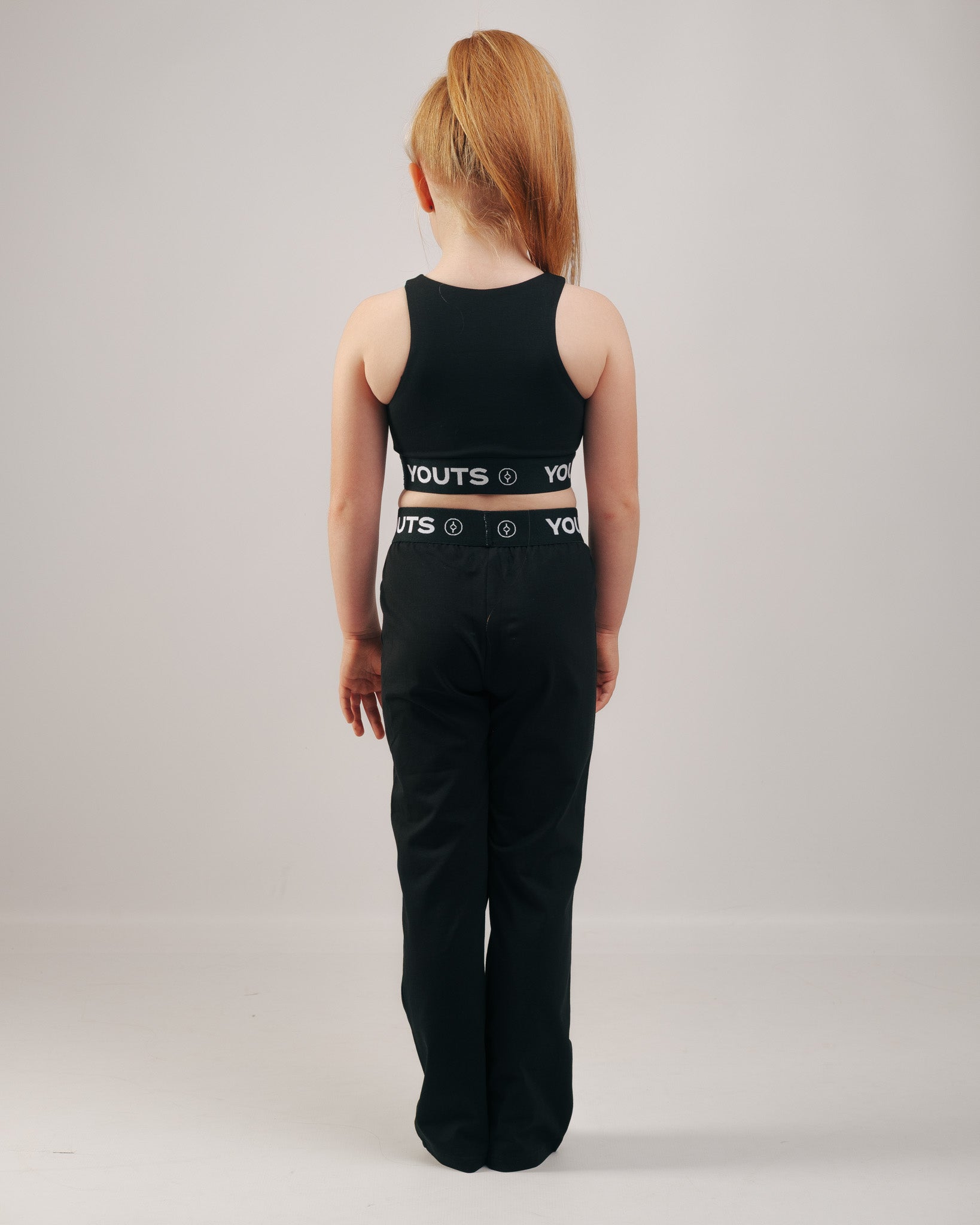 YOUTS Girls Lounge Set in Black