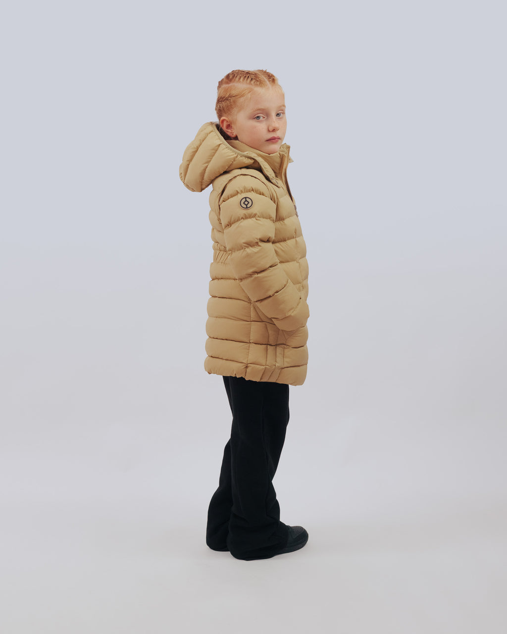 YOUTS Hybrid Bell Coat in Sand