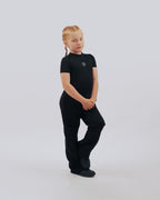 YOUTS Girls Tuck Tee Bodysuit in Black