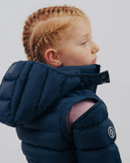 YOUTS Girls Hybrid Bell Coat in Navy