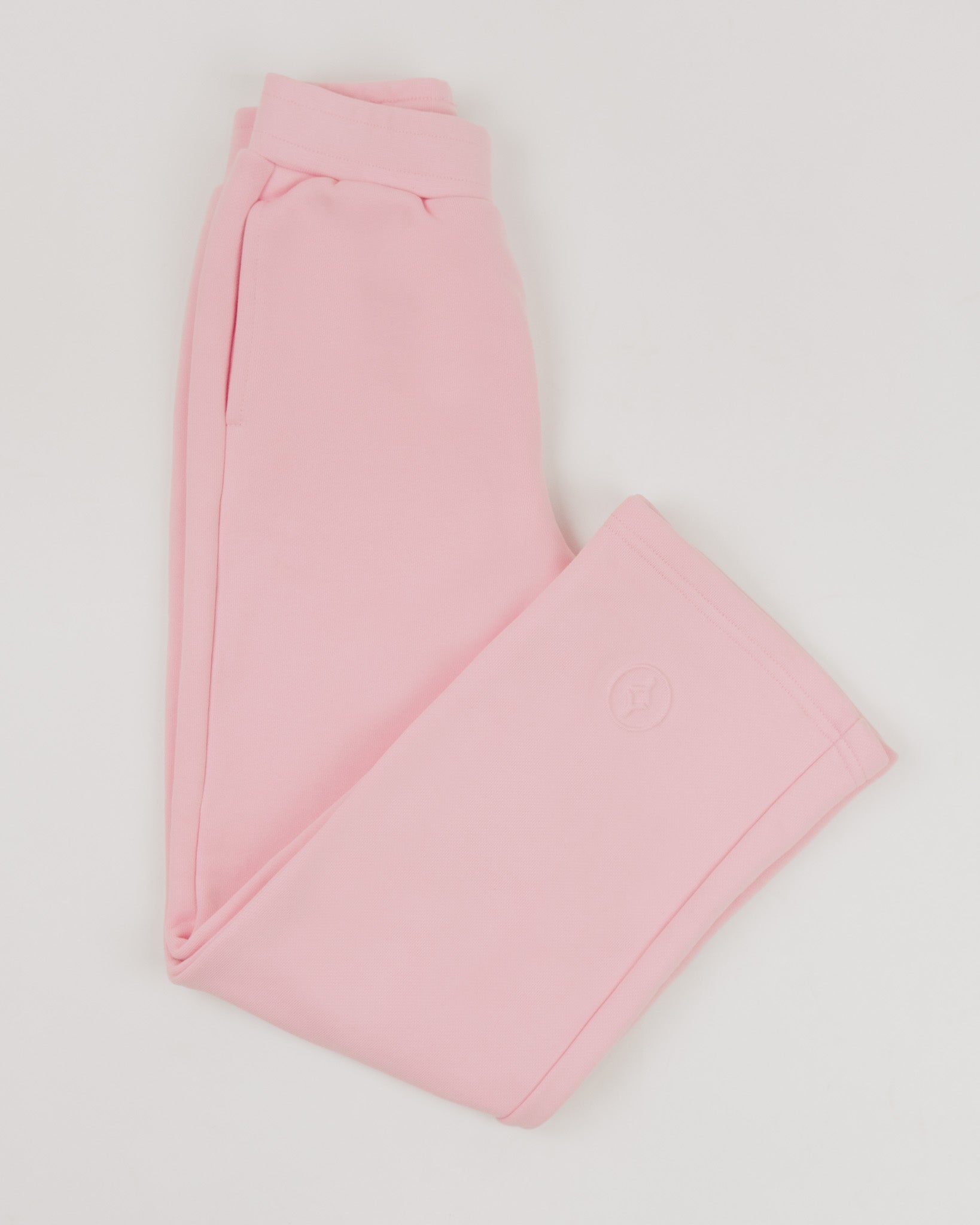 YOUTS Wide Leg Joggers in Pink