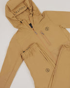 YOUTS Boys Tech Tracksuit in Sand