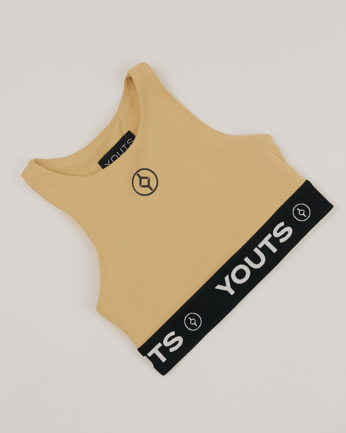 YOUTS Girls Tech Crop Top in Sand