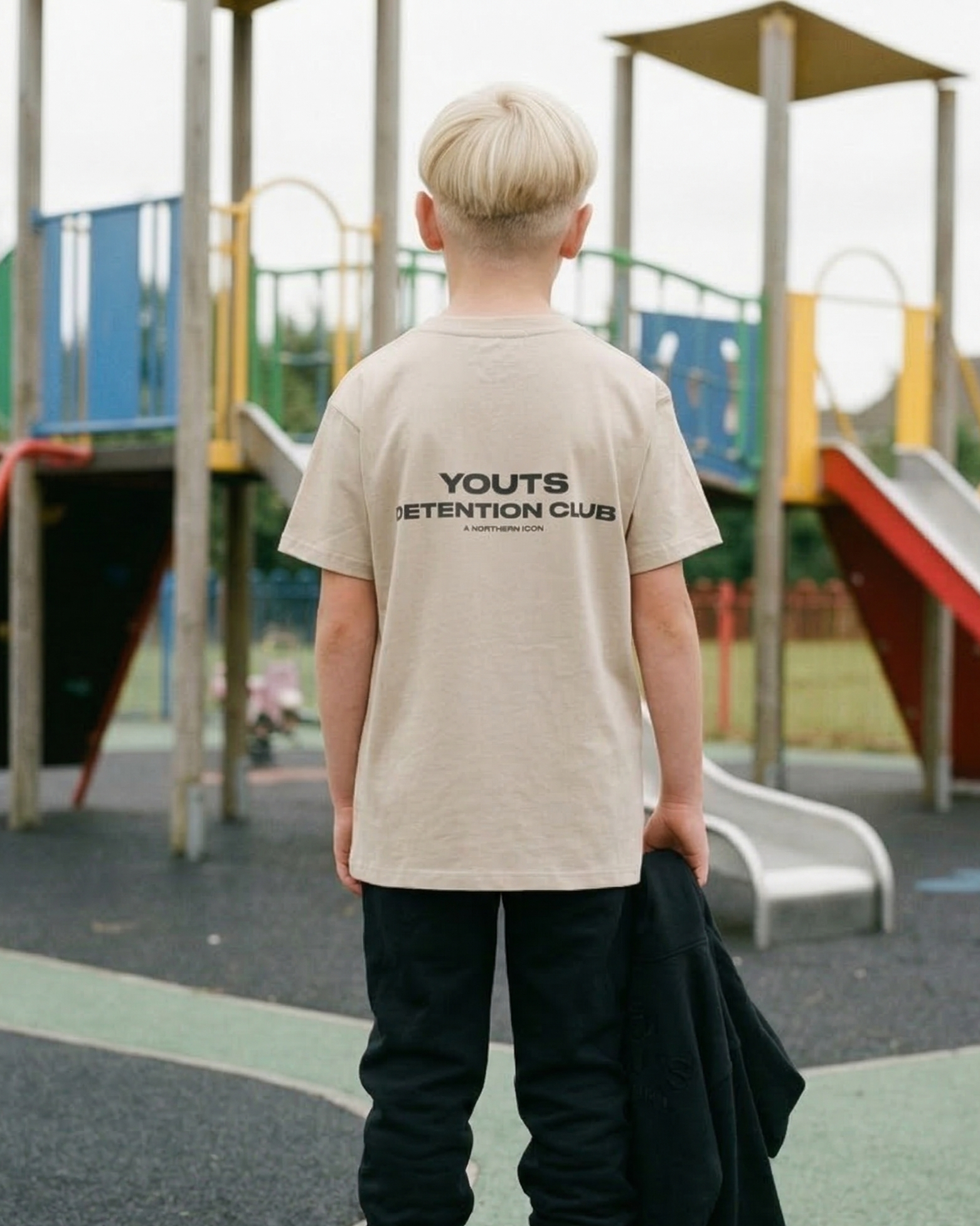 YOUTS Detention T-Shirt in Stone
