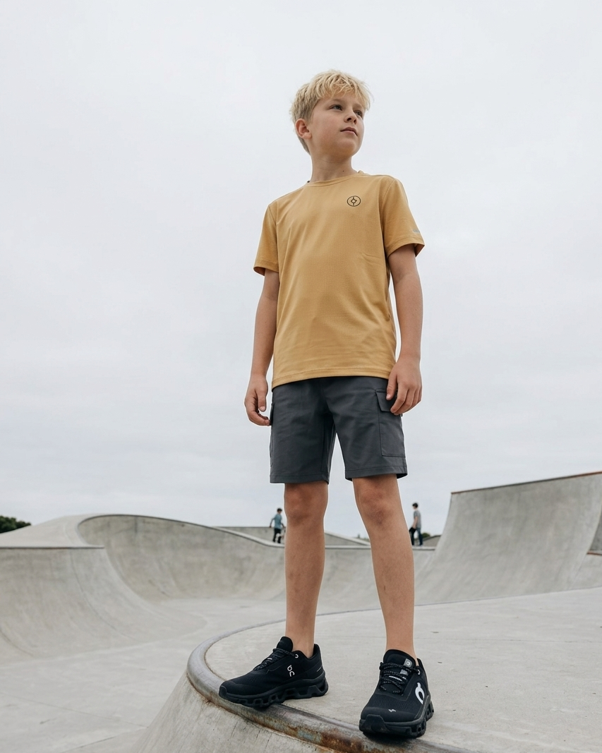 YOUTS Tech T-Shirt in Sand