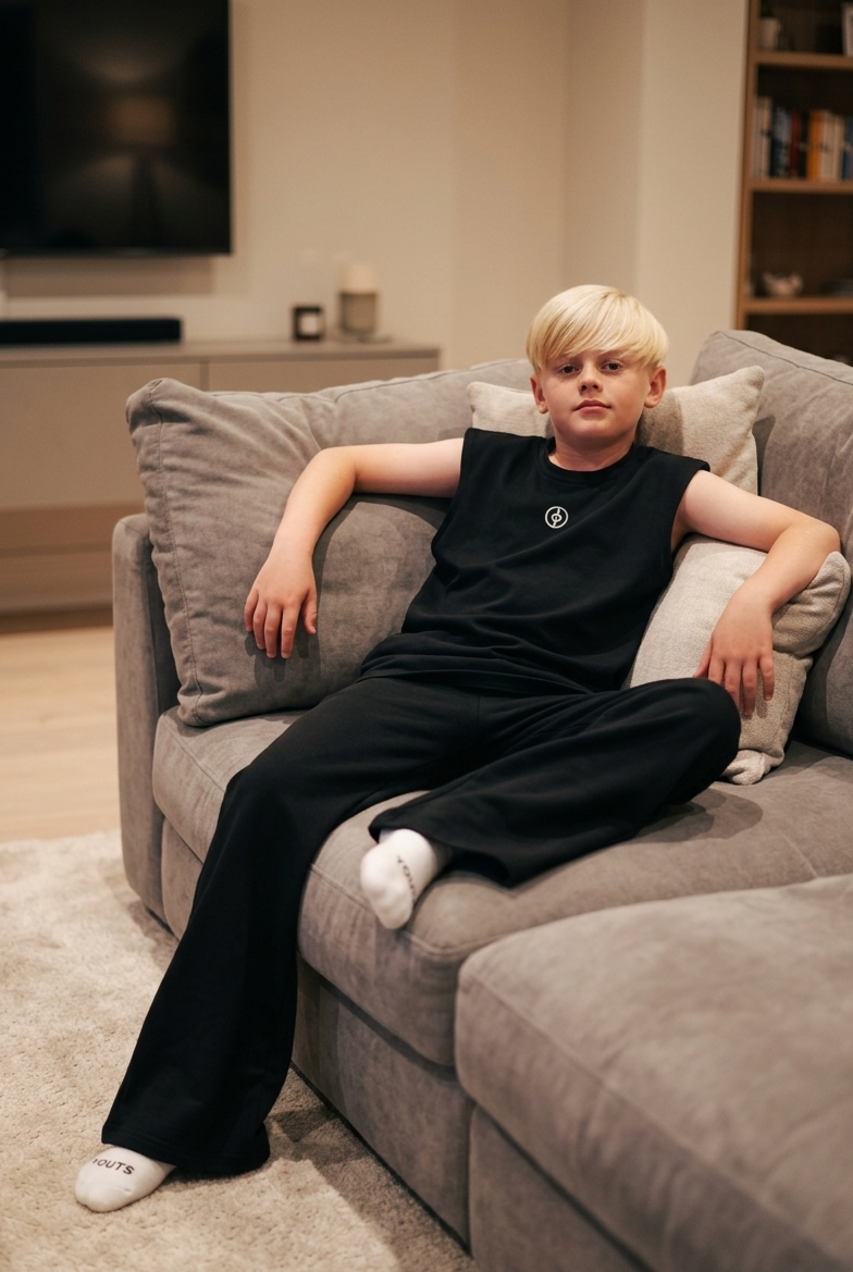 YOUTS Lounge Set in Black