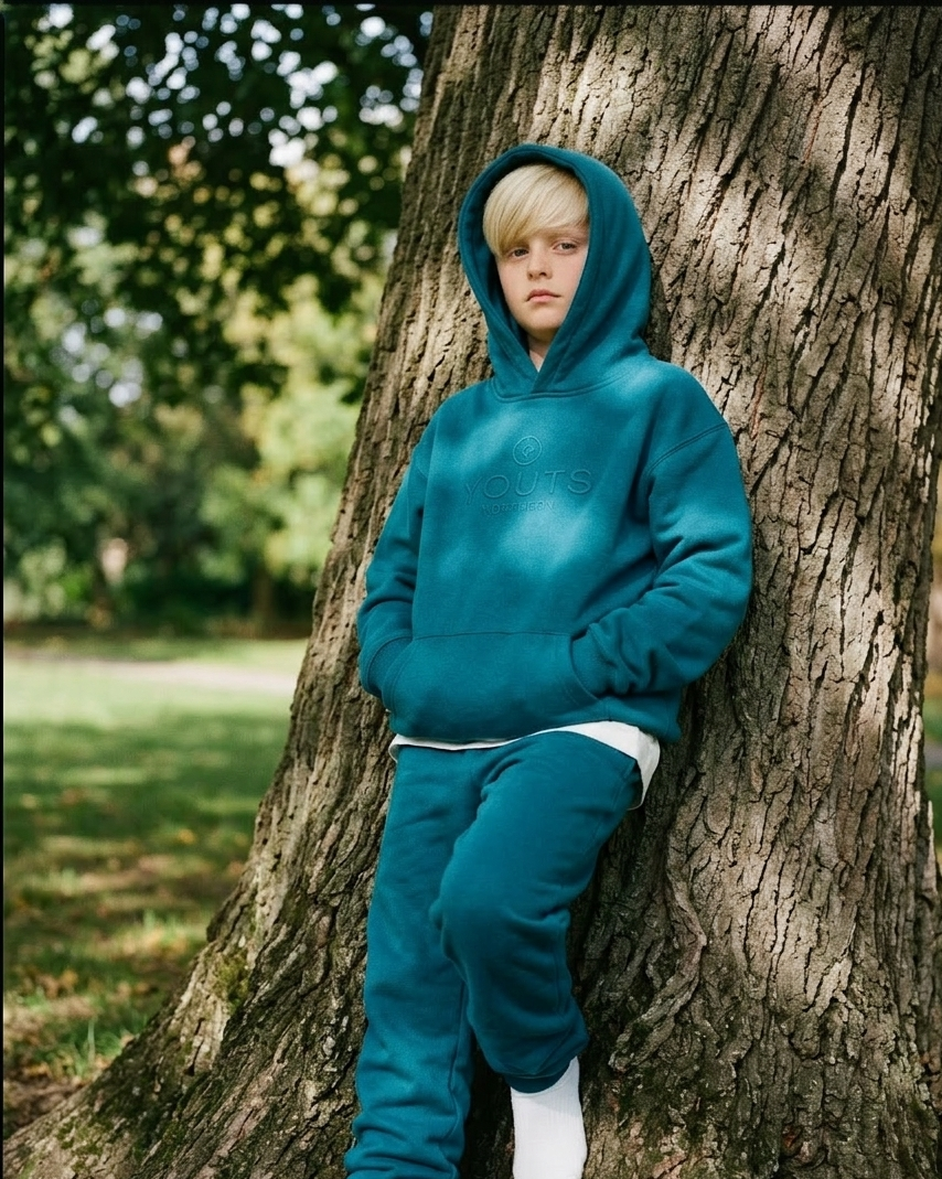 YOUTS Premium Hoodie in Blue