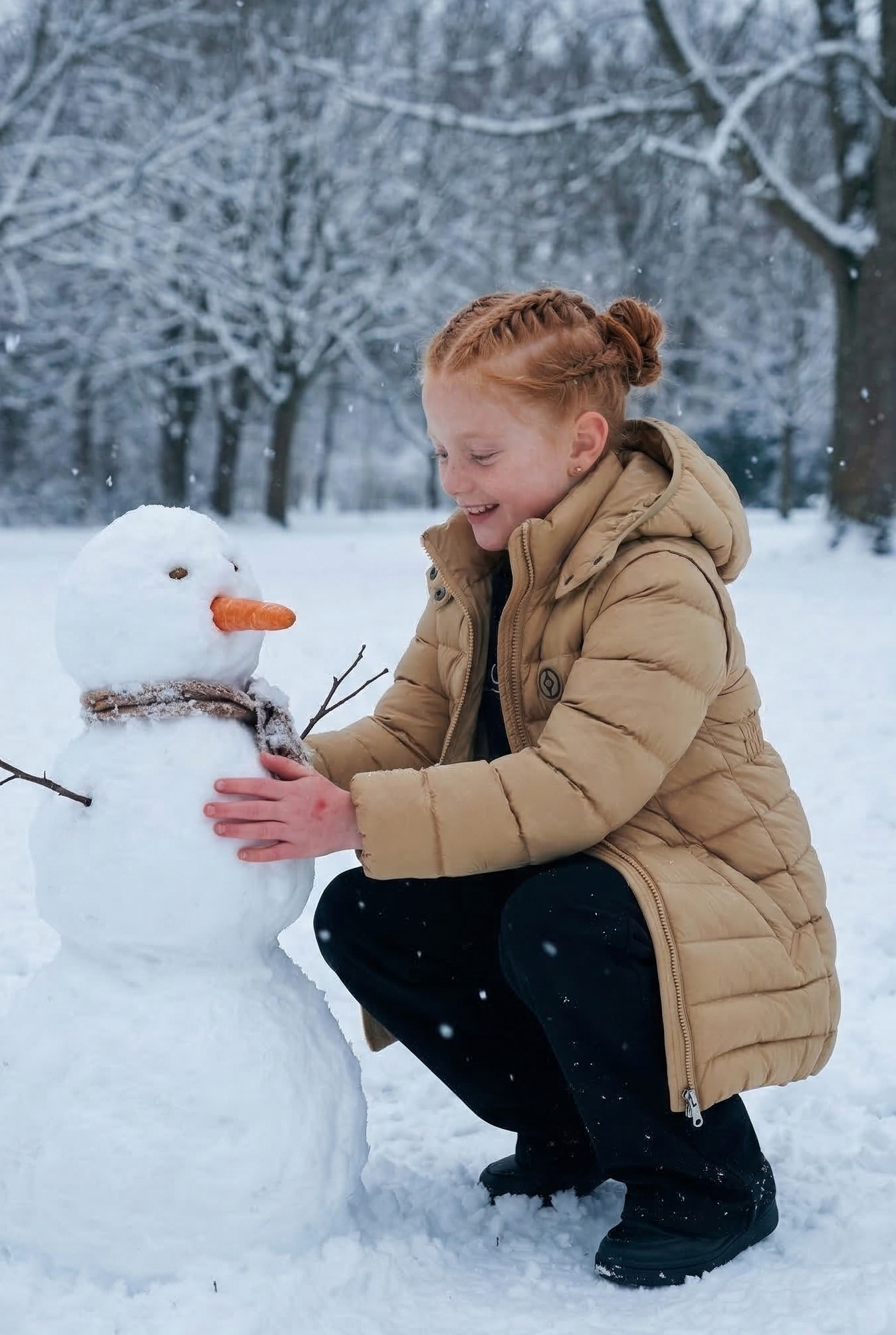 YOUTS Hybrid Bell Coat in Sand